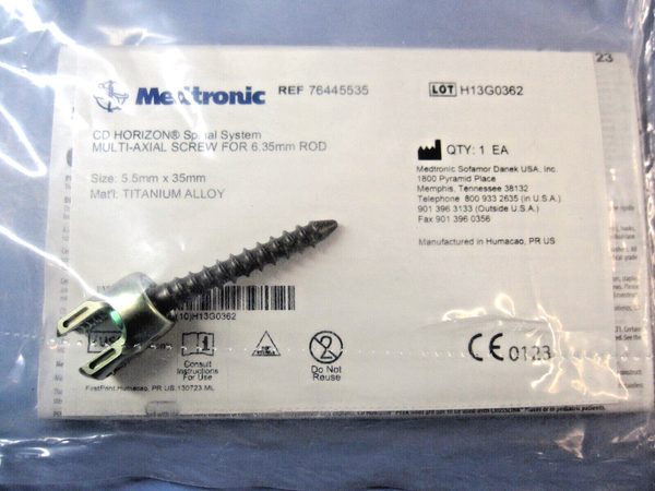 Medtronic CD Horizon System, Multi-Axial, Titanium 76445535