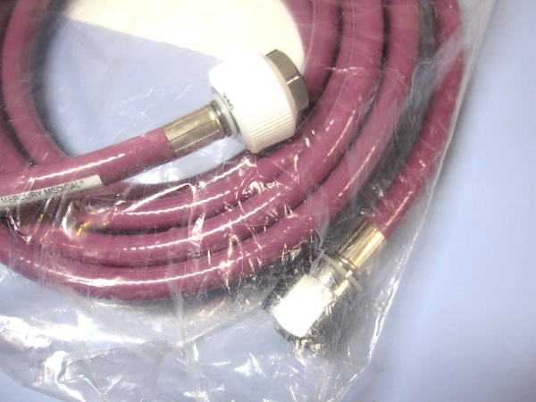 0004-00-0081-34 Mindray EVAC (WAGD) DISS to VAC DISS Female Gas Supply Hose 15ft