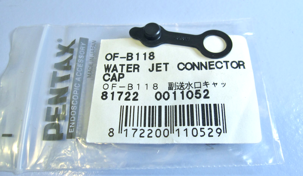 PENTAX OF-B118 WATER JET CONNECTOR CAP For Water Jet Valve Adapter OEM NEW inPKG