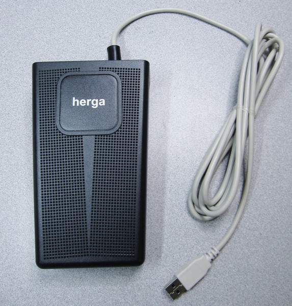 HERGA 6254-0089 HEAVY DUTY INDUSTRIAL FOOTSWITCH With USB Interface, NEW