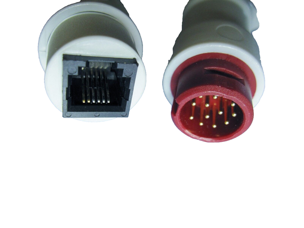 Mindray Datascope IBP Adapter Cable to Medex Abbott Connector CB-21185 ~ NEW