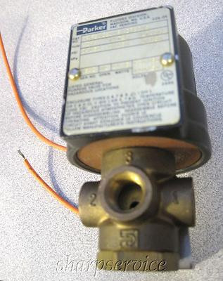 Parker 04F30C2106ACFEC05 Gold Ring SOLENOID VALVE for Hazardous Locations