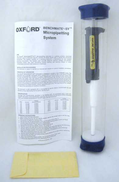 NEW Oxford BenchMate SV 300 uL Set Volume Pipette Fixed Precision Sampler Pipet