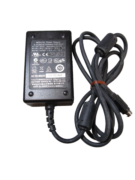 Medtronic Newport e360T External Touchscreen 4-Pin AC Adapter JMW160KA1200F03