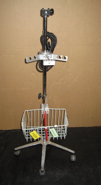 Rolling Cart w/ Cable Mgmt System for Verathon GlideScope GVL Video Monitor