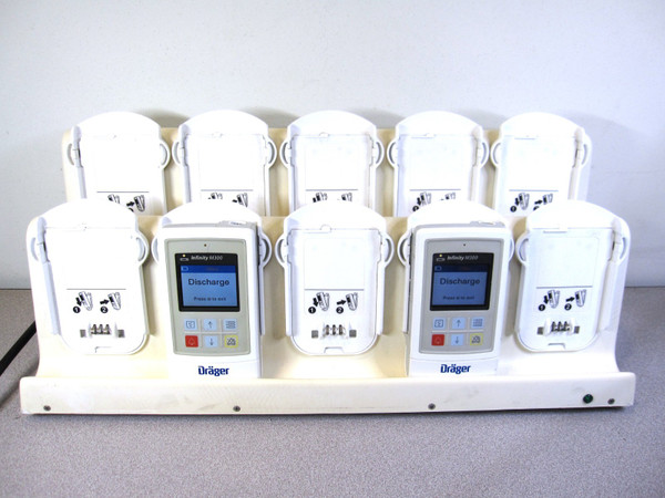 2x Draeger Drager Infinity M300 Units w/Central Charger, Tested/Warranty MS26031