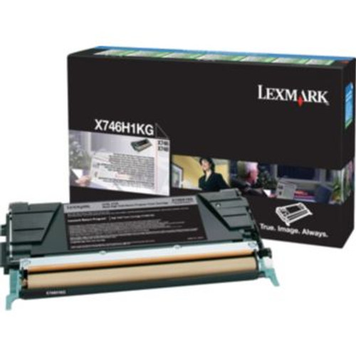 Original Lexmark X746H1KG Return Program Black High-Yield Laser Toner Cartridge