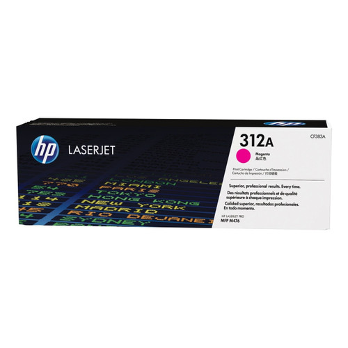 Original HP Magenta 312A CF383A LaserJet Toner Cartridge