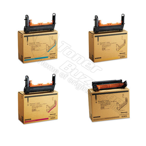 Original Xerox Phaser 1235 Black Cyan Magenta Yellow Drum Cartridge 4-Pack 013R90132 013R90133 013R90134 013R90135