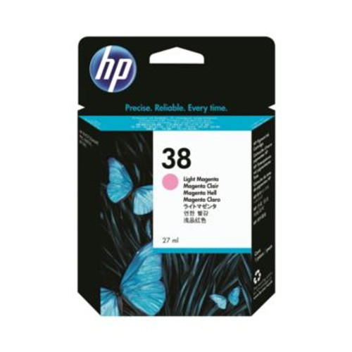 Original HP 38 Light Magenta Inkjet Cartridge