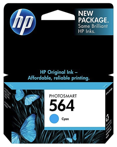 HP CB318WN#140 #564 D5460 Cyan Ink Cartridge