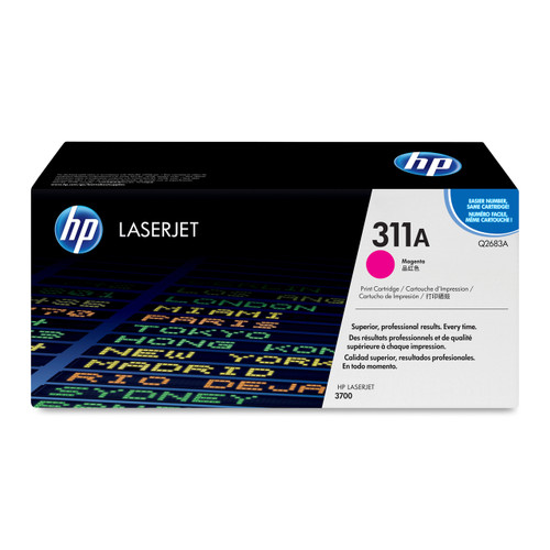 Original HP Magenta 311A Q2683A LaserJet Toner Cartridge
