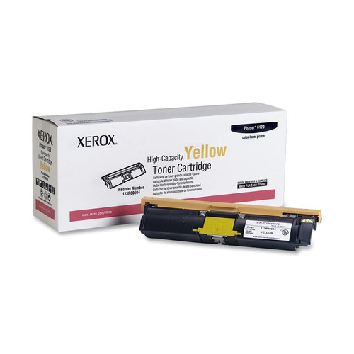 Original Xerox 113R00694 Phaser 6120 Yellow Toner High Capacity Original Xerox 113R00694 Phaser 6120 Yellow Toner High Capacity