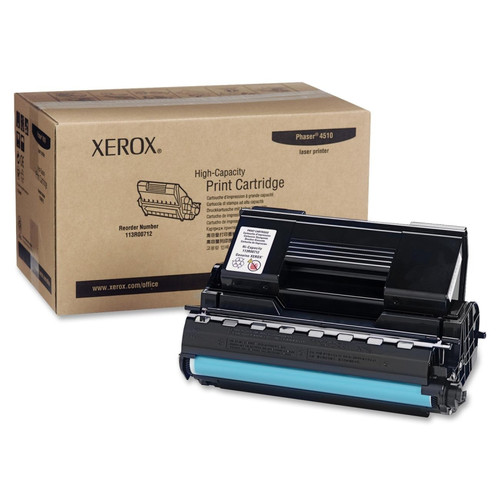 Original Xerox 113R00712 Laser Toner Cartridge for Phaser 4510 High Yield, Black Original Xerox 113R00712 Laser Toner Cartridge for Phaser 4510 High Yield, Black