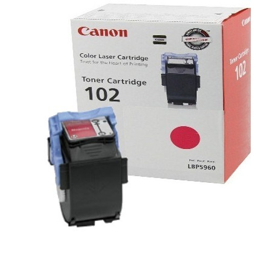 Original Canon CRG-102 9643A006AA Magenta Laser Toner Cartridge LBP5970, LBP5960 Printer