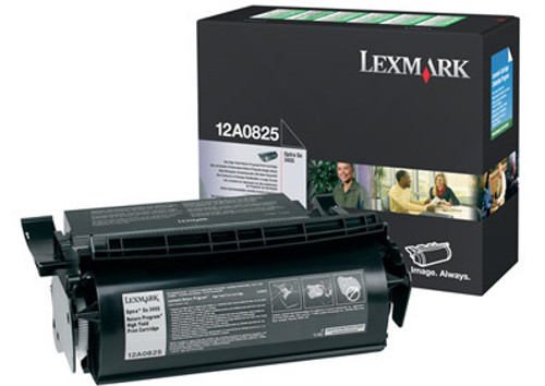 Original Lexmark 12A0825 Optra Se 3455 Toner Cartridge