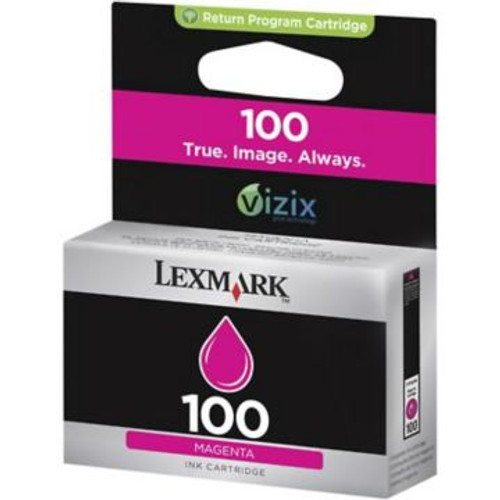 Original Lexmark #100 14N0901 Return Program Inkjet Cartridge  Magenta Original Lexmark #100 14N0901 Return Program Inkjet Cartridge  Magenta