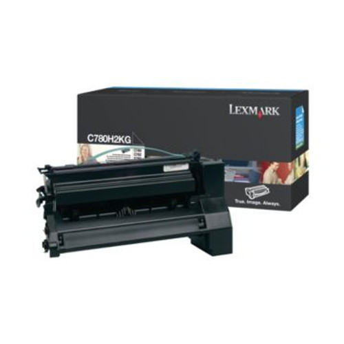 Original Lexmark C780/C782 High-Yield Laser Toner Cartridge  Black