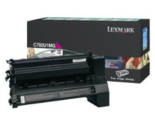 Original Lexmark C782U1MG C782 Magenta Return Program Extra High-Yield Toner Cartridge