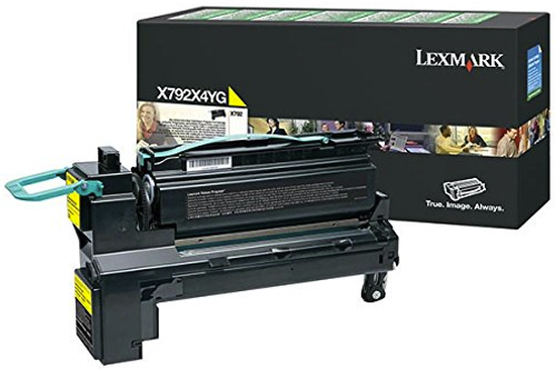 Original Lexmark C792X4YG C792 Yellow Extra High Yield Toner Cartridge for C792de, 792dhe, 792dte, 792e