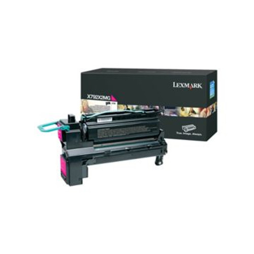 Original Lexmark Magenta Toner Cartridge  X792X2MG, Extra High Yield