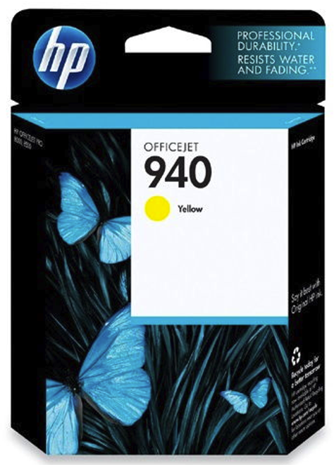 Original HP C4905AN #140 #940 OJ 8000 8500 Yellow Ink Cartridge