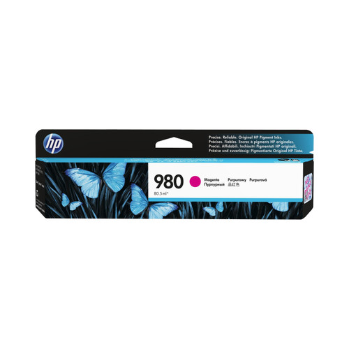 HP 980 D8J08A Original Magenta Ink Cartridge