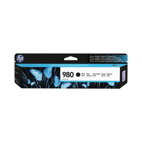 HP 980 D8J10A Original Black Ink Cartridge