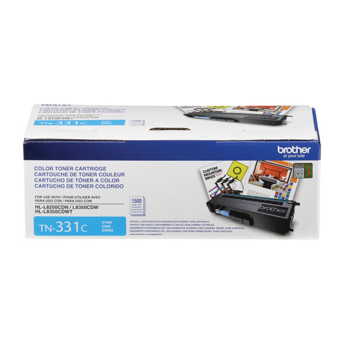 Original Brother TN-331C Cyan Toner Cartridge Original Brother TN-331C Cyan Toner Cartridge