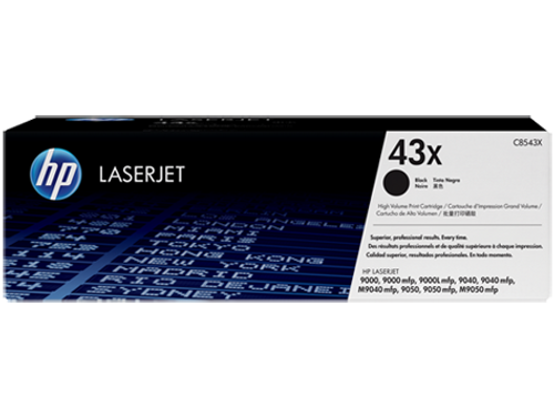 HP 43X C8543X Black High-Yield Original LaserJet Toner Cartridge