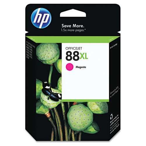 Original HP C9392AN 140 88XL OfficeJet PRO K550 Magenta High-Yield Ink Cartridge
