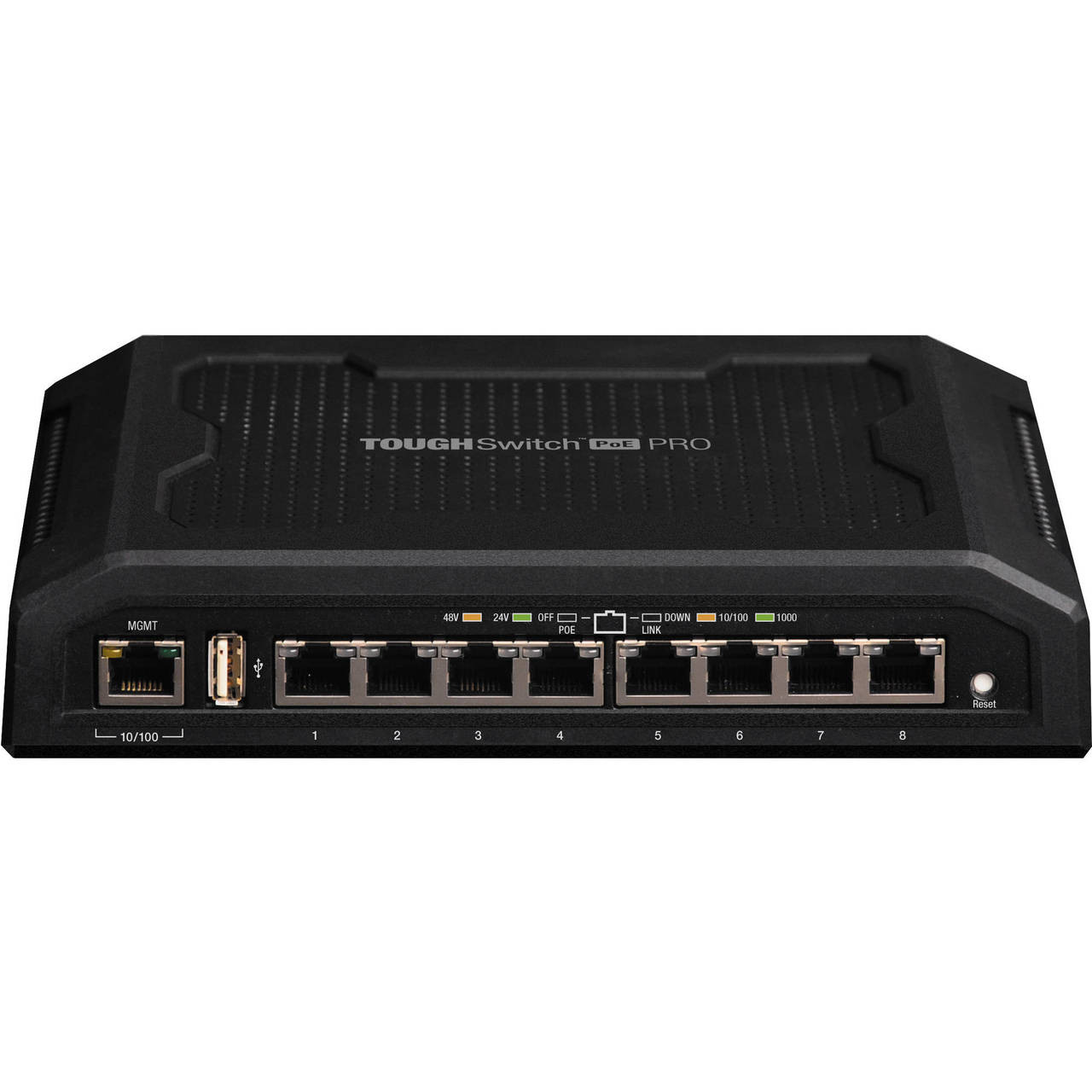 ToughSwitch, 8-Port, PoE PRO