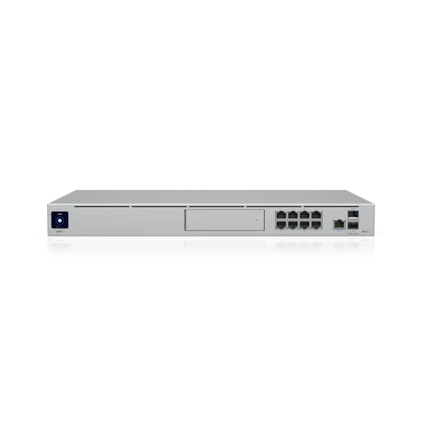 1U Rackmount 10Gbps UniFi Multi-Application System with 3.5“ HDD Expansion and 8Port Switch