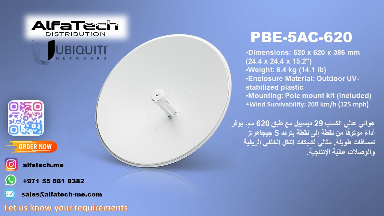 Expanding Rural Connectivity with Ubiquiti PBE-5AC-620