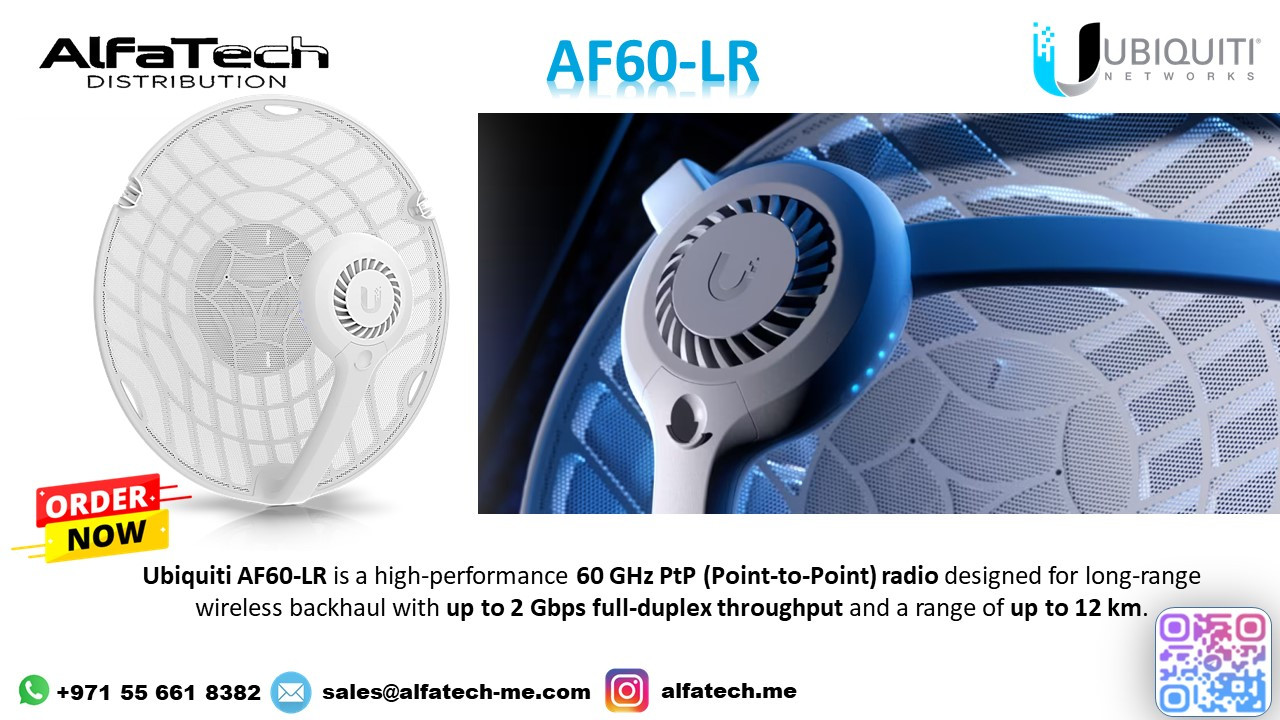  Expanding High-Speed Connectivity with Ubiquiti AF60-LR