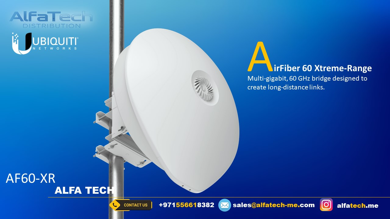 Ultra-Long-Range Wireless Backhaul with Ubiquiti AF60-XR