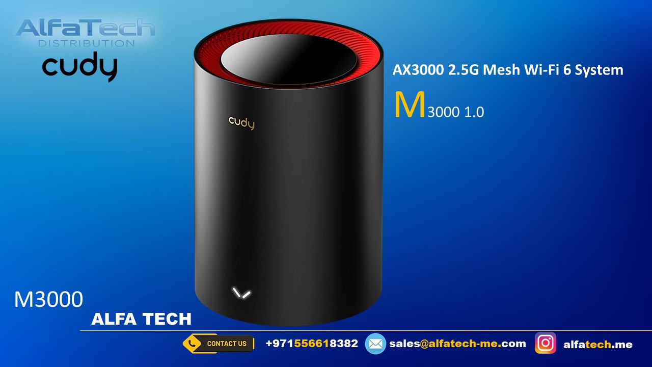 Cudy M3000 — High-Performance Dual-Band 4G LTE Router