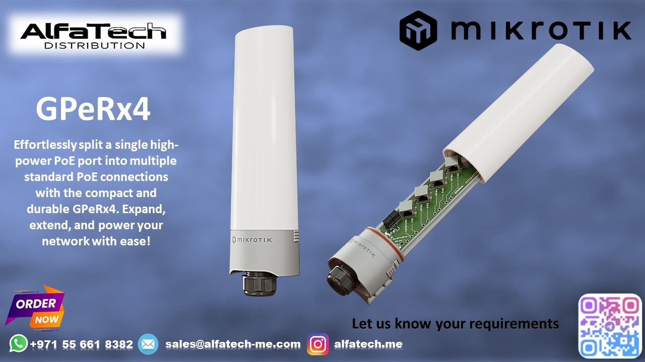 Boosting Power Distribution with MikroTik GPeR x4