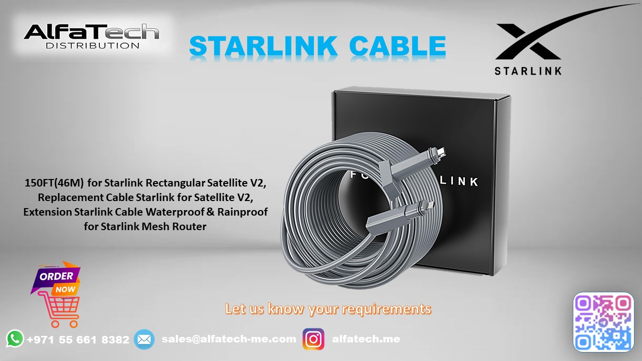 Starlink Cable: High-Performance Replacement Cable for Seamless Satellite Internet Connectivity