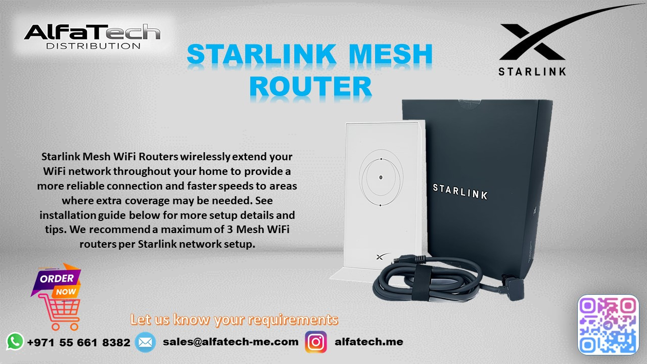 Starlink Mesh Router: Expanding Coverage for Seamless High-Speed Satellite Internet