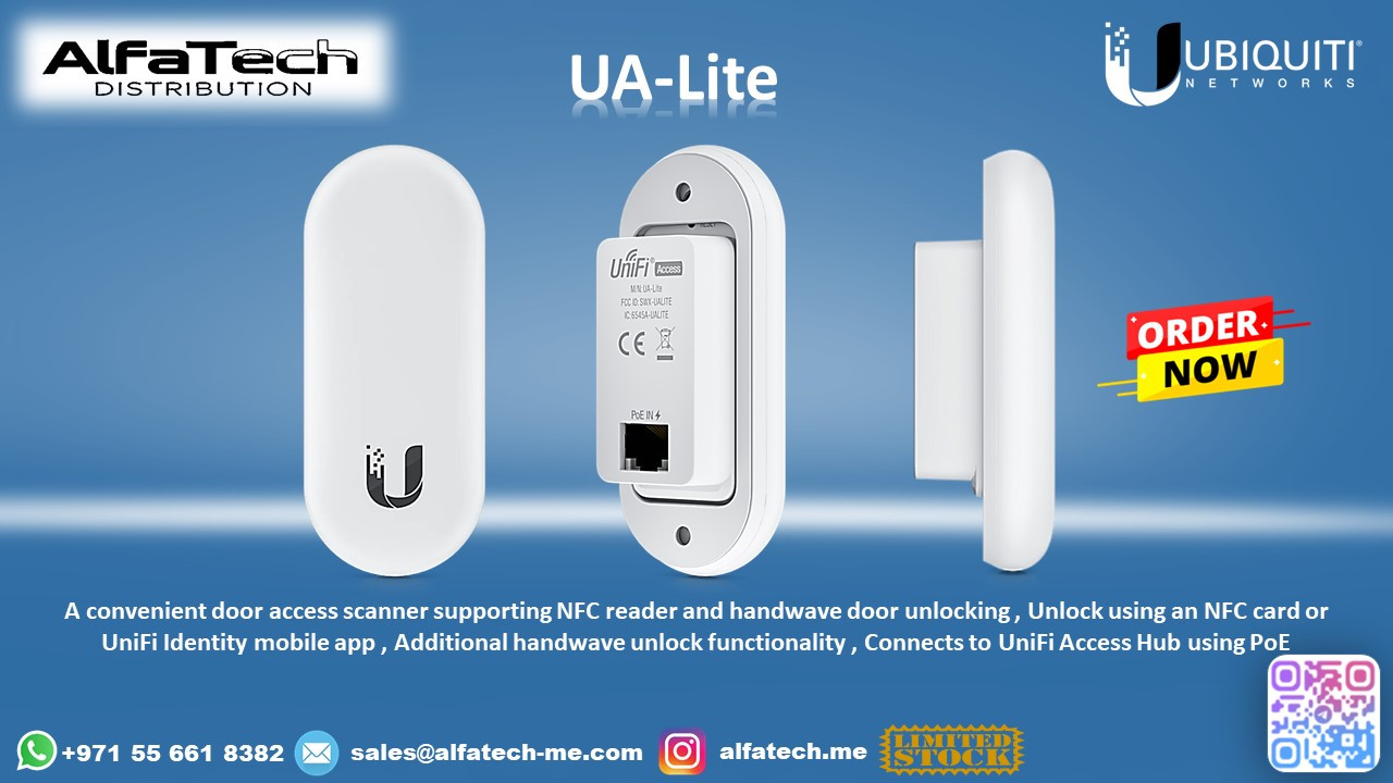 Ubiquiti UA-Lite: Compact and Efficient Access Control Solution