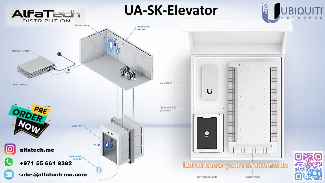 Smart Elevator Access Control with Ubiquiti UA-SK-Elevator
