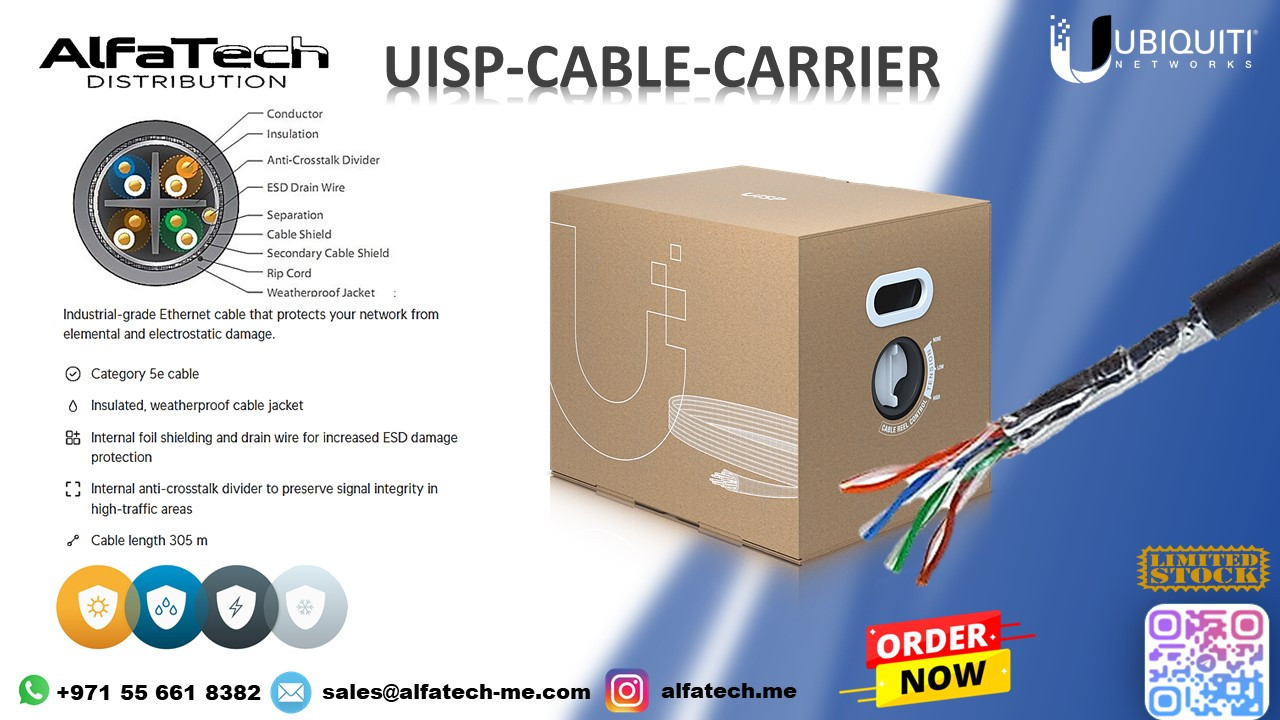 Optimizing Cable Carrier Networks with Ubiquiti UISP-CABLE-CARRIER