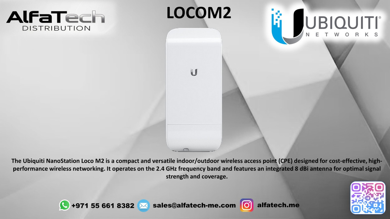 Enhancing Connectivity with Ubiquiti LocoM2: A Game-Changer for Wireless Networking