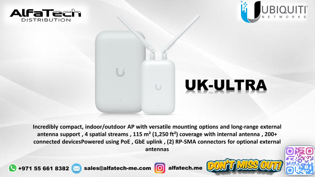 Ubiquiti UK-ULTRA: High-Performance Wi-Fi 6E Access Point for Ultimate Connectivity
