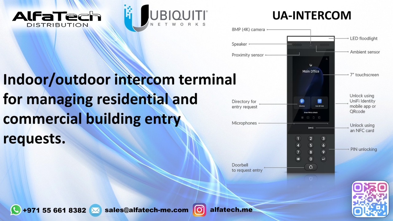 Ubiquiti UA-Intercom: Secure & Smart Access Control Communication