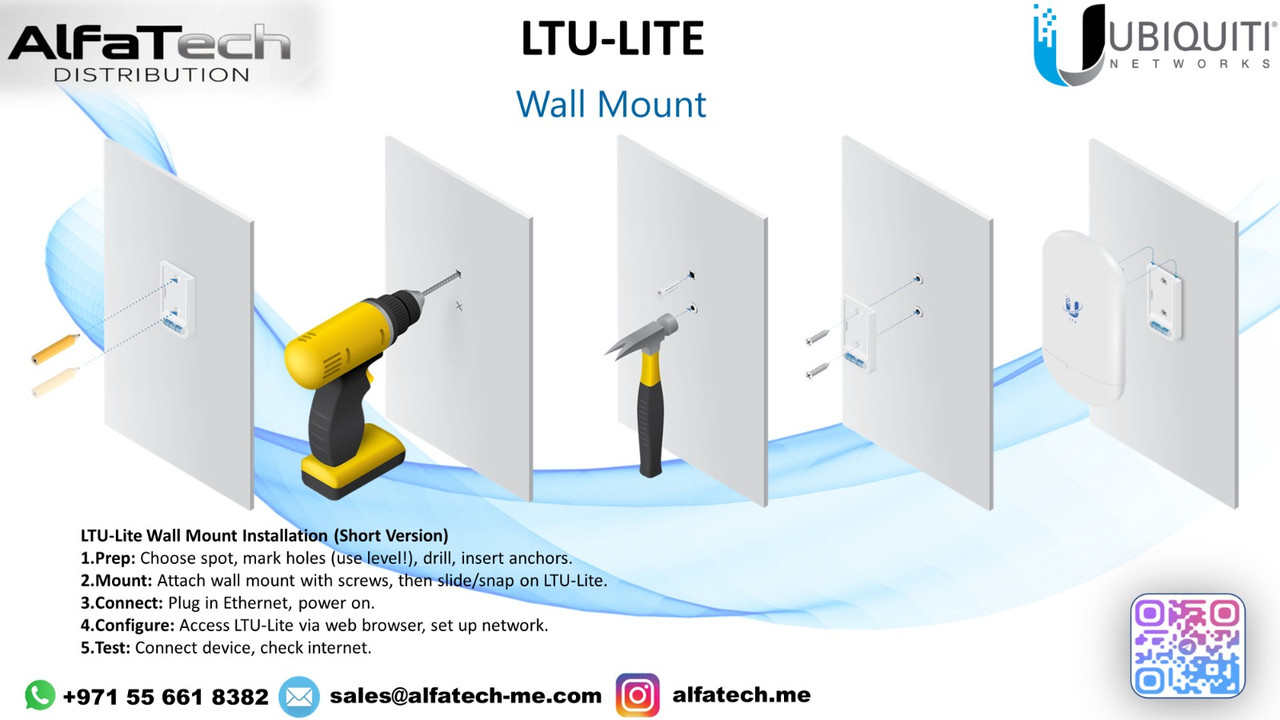 LTU-Lite Wall Mount Installation Guide