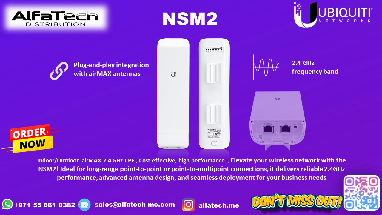 Extending Wireless Coverage with Ubiquiti NSM2