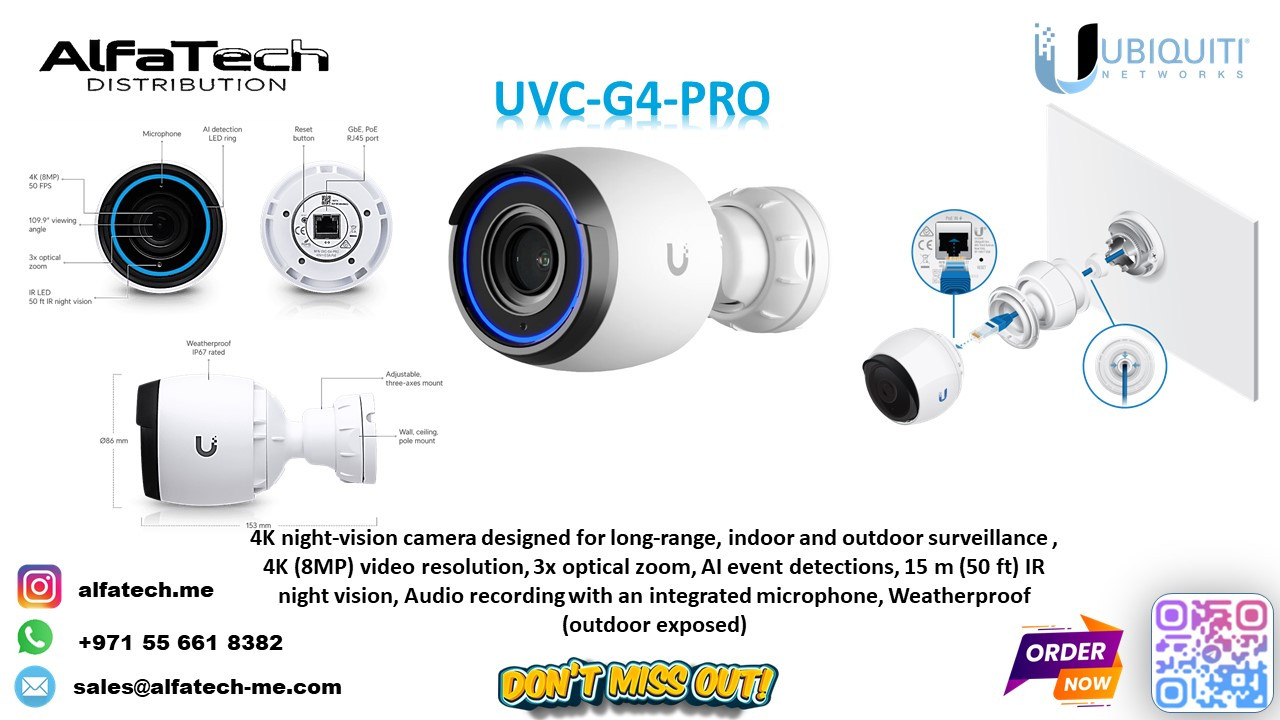 High-Performance Surveillance with UVC-G4-PRO