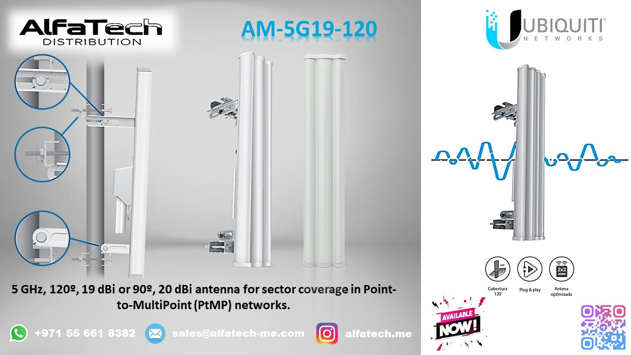 Expanding Wireless Coverage with Ubiquiti AM-5G19-120